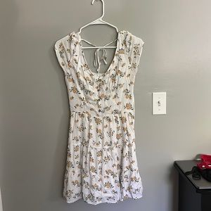 Holister dress summer flowers